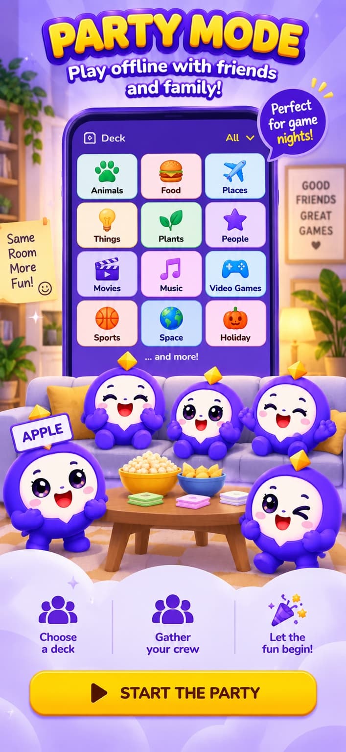 Kwest Party Mode screen