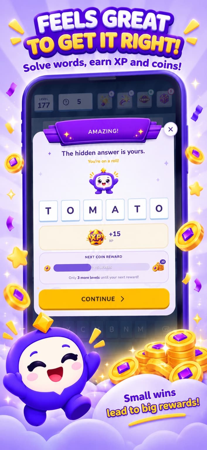 Kwest win and rewards screen